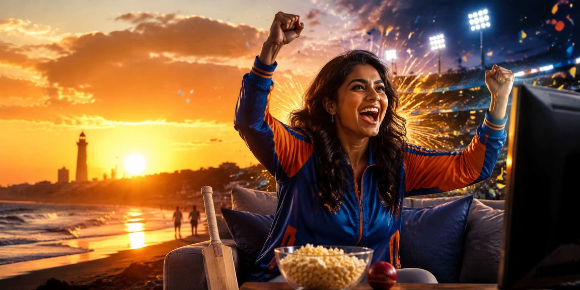 Chennai cricket betting scene with cricket ground