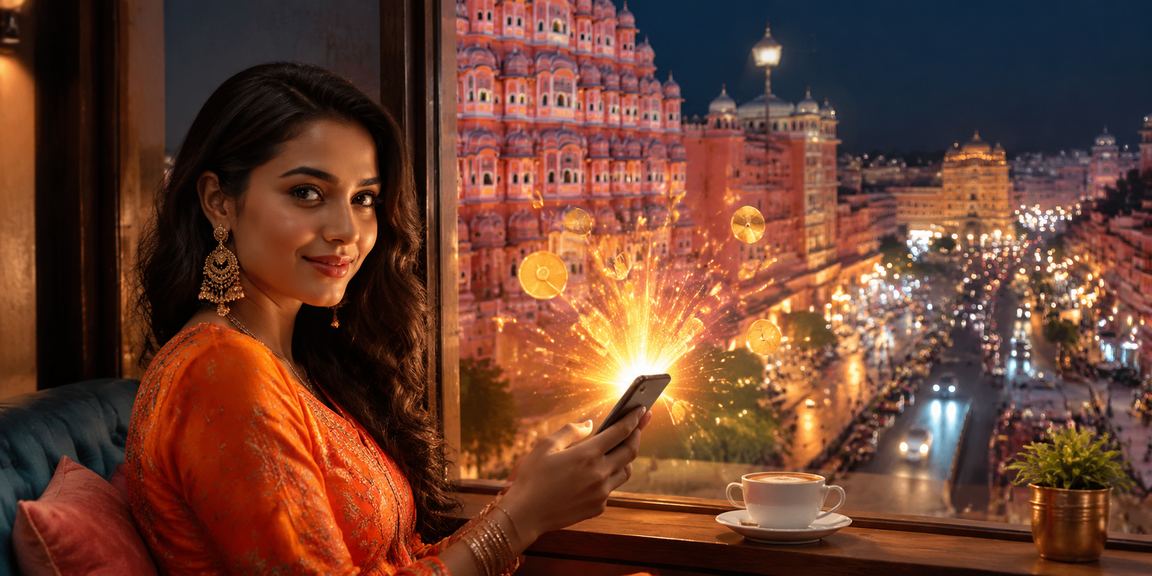 Mobile payment app usage for online betting in Jaipur