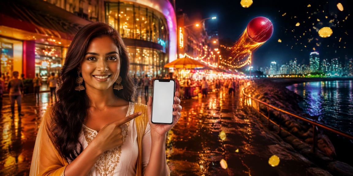 Player browsing slots games on mobile at night in Mumbai